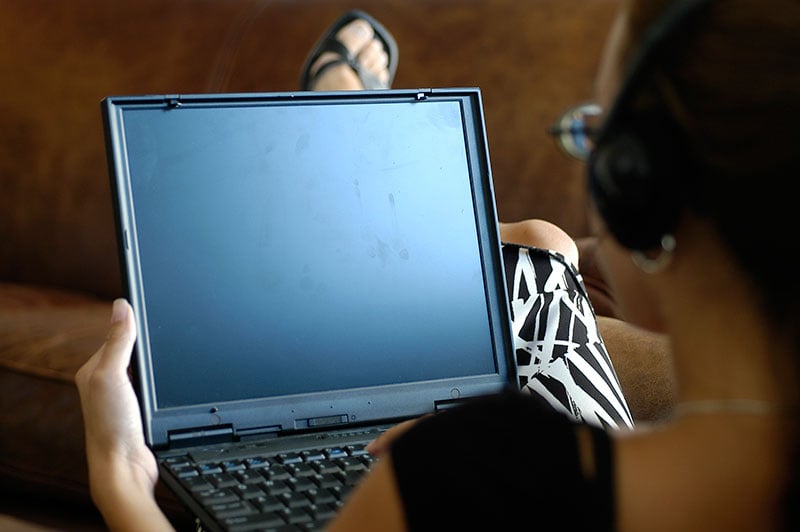 laptop screen