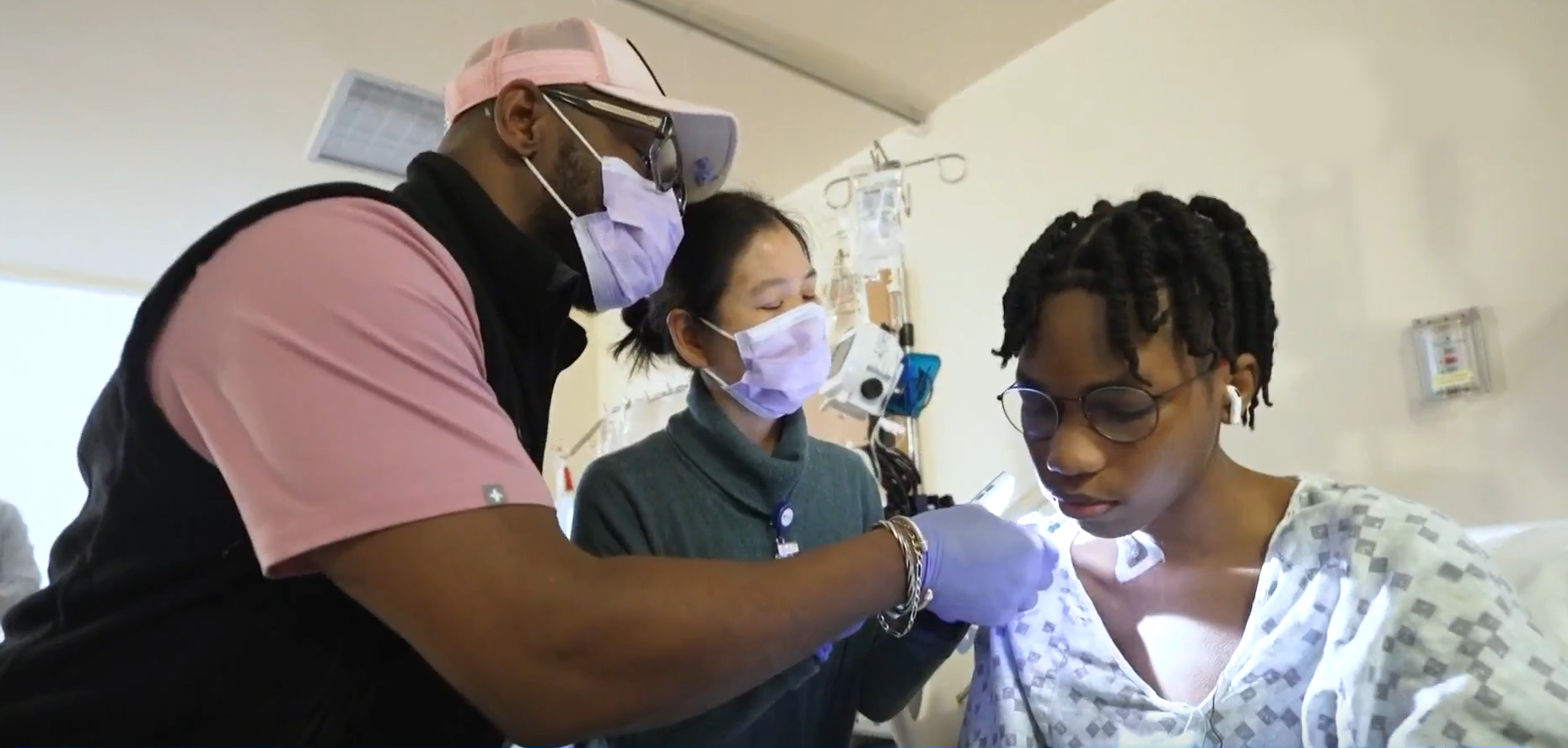 Patient receives stem cell treatment for sickle cell disease