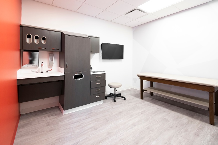 Fight For Children Sports Medicine Center room