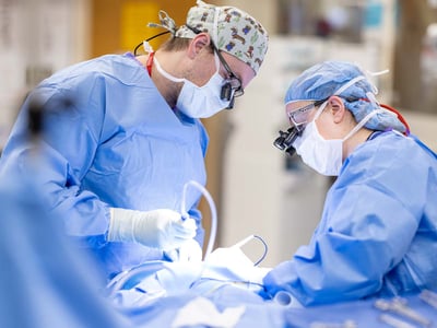 surgeons in the operating room