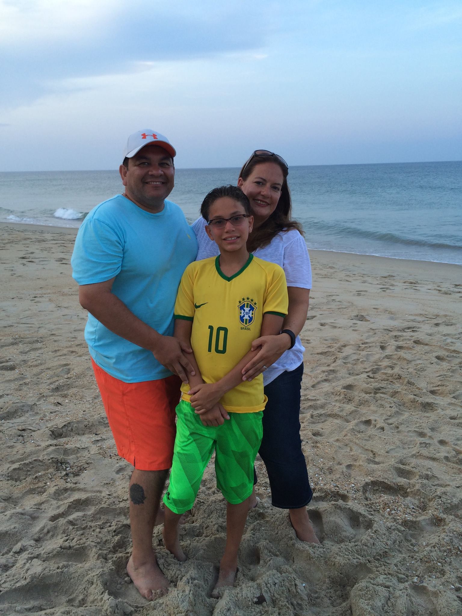 Ryan Morales and family