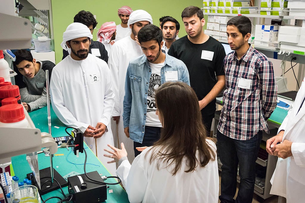 provider teaching students