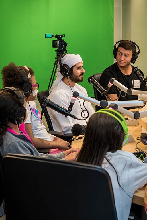 Abu Dhabi Investment Authority Scholarship Students visit Children's National