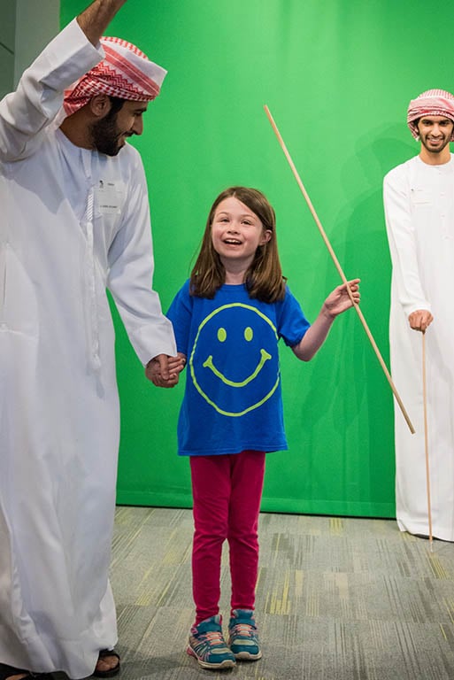 Abu Dhabi Investment Authority Scholarship Students visit Children's National