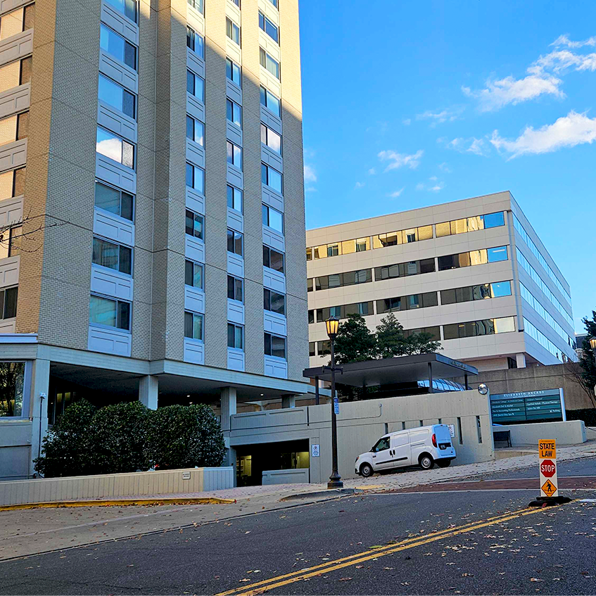 Photograph of the exterior of CNPA Chevy Chase