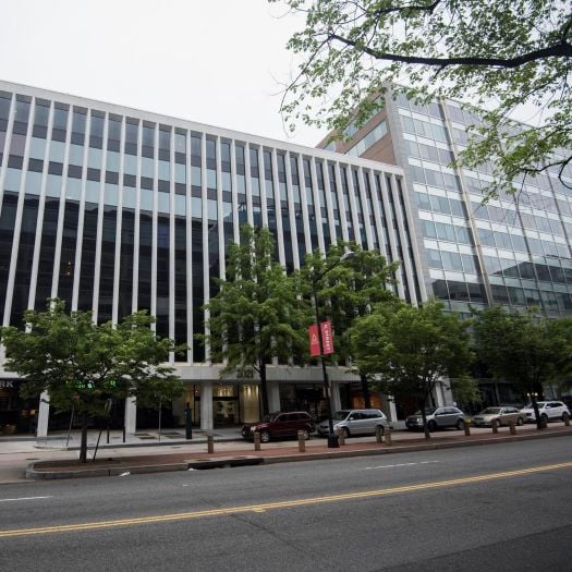 Photograph of the exterior of CNPA Foggy Bottom in Washington, D.C.