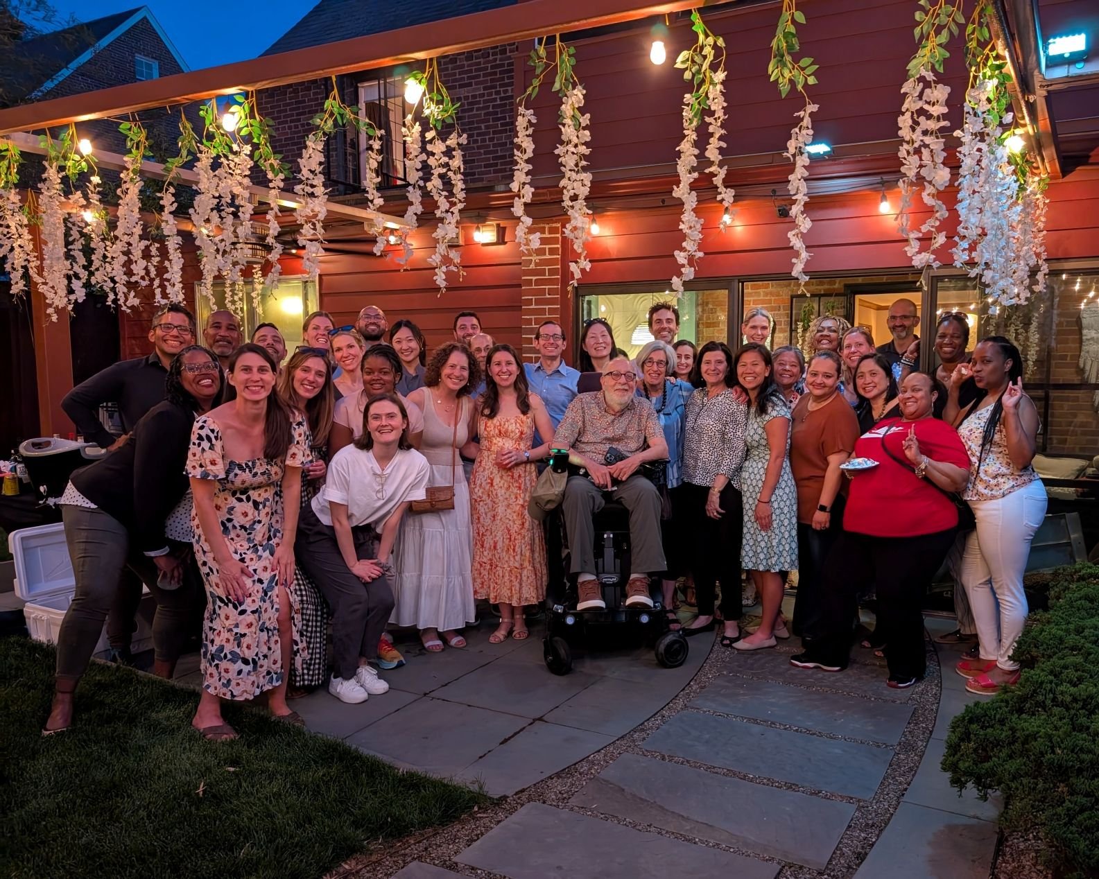 Physicians celebrating Dr. Judy Ratner's retirement