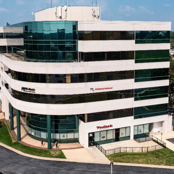 Photograph of the exterior of CNPA Quince Orchard office building in Gaithersburg, Md.