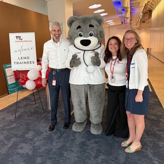 LEND program leaders with Dr. Bear