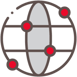 Globe icon.