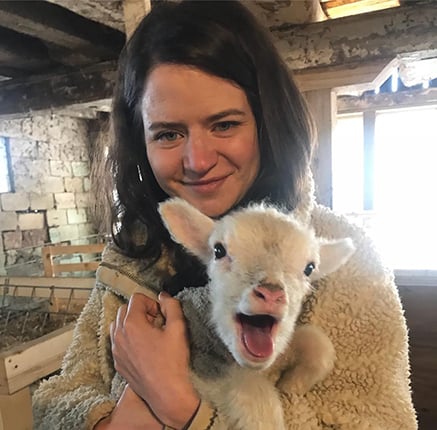 150 Years Stronger Patient Story Amanda with Lamb