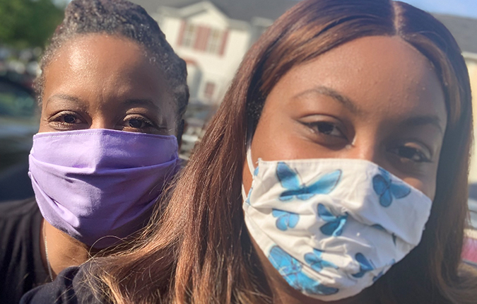 150 Years Stronger Patient Story Butterfly masks 