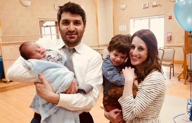 150 Years Stronger Patient Story Coby with his parents and big brother