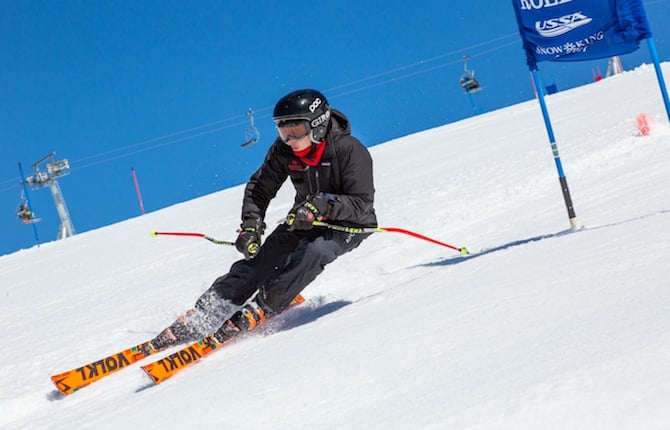 150 Years Stronger Patient Story Daniel on the slopes