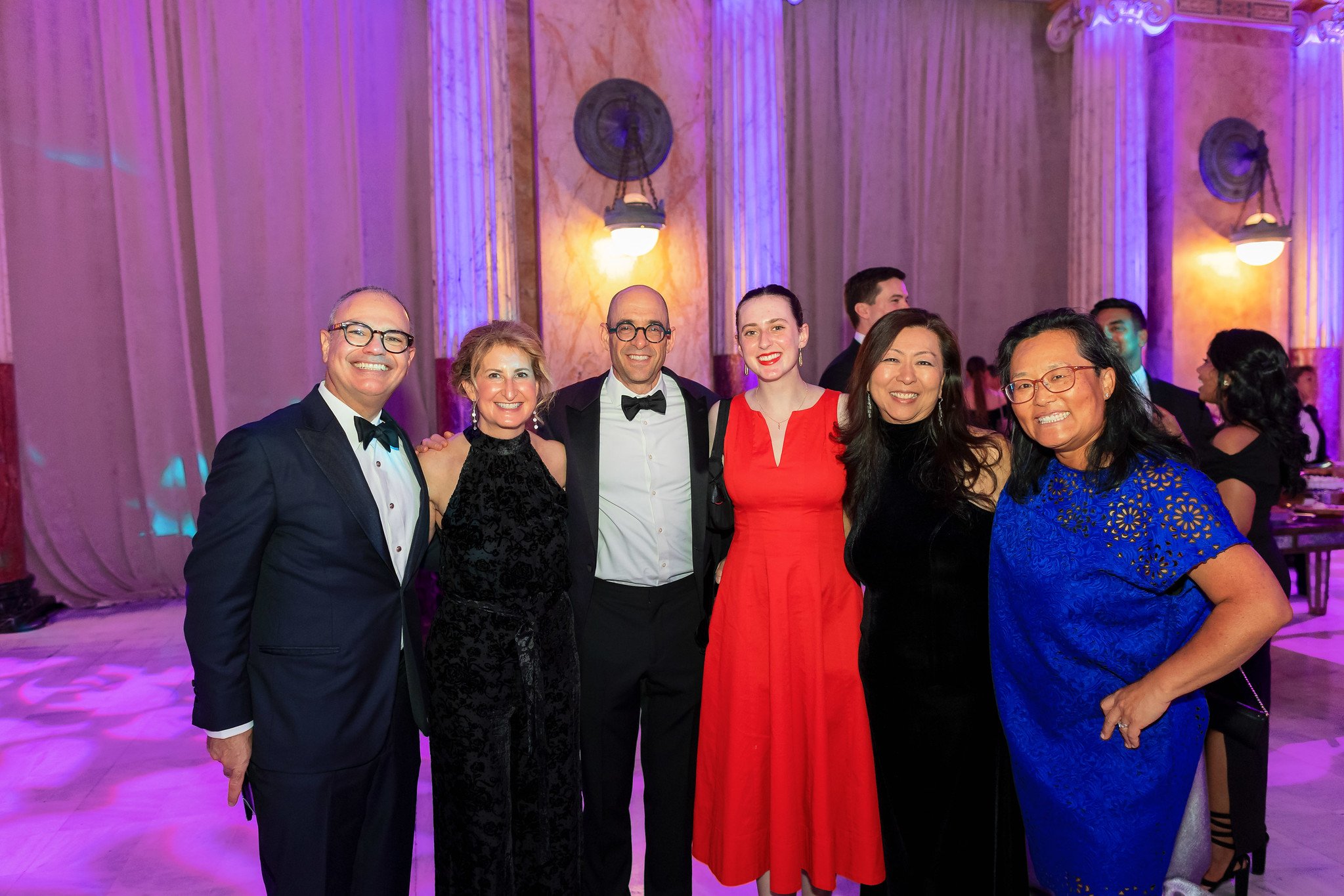 Cisco team and family at the White Hat Gala 2024