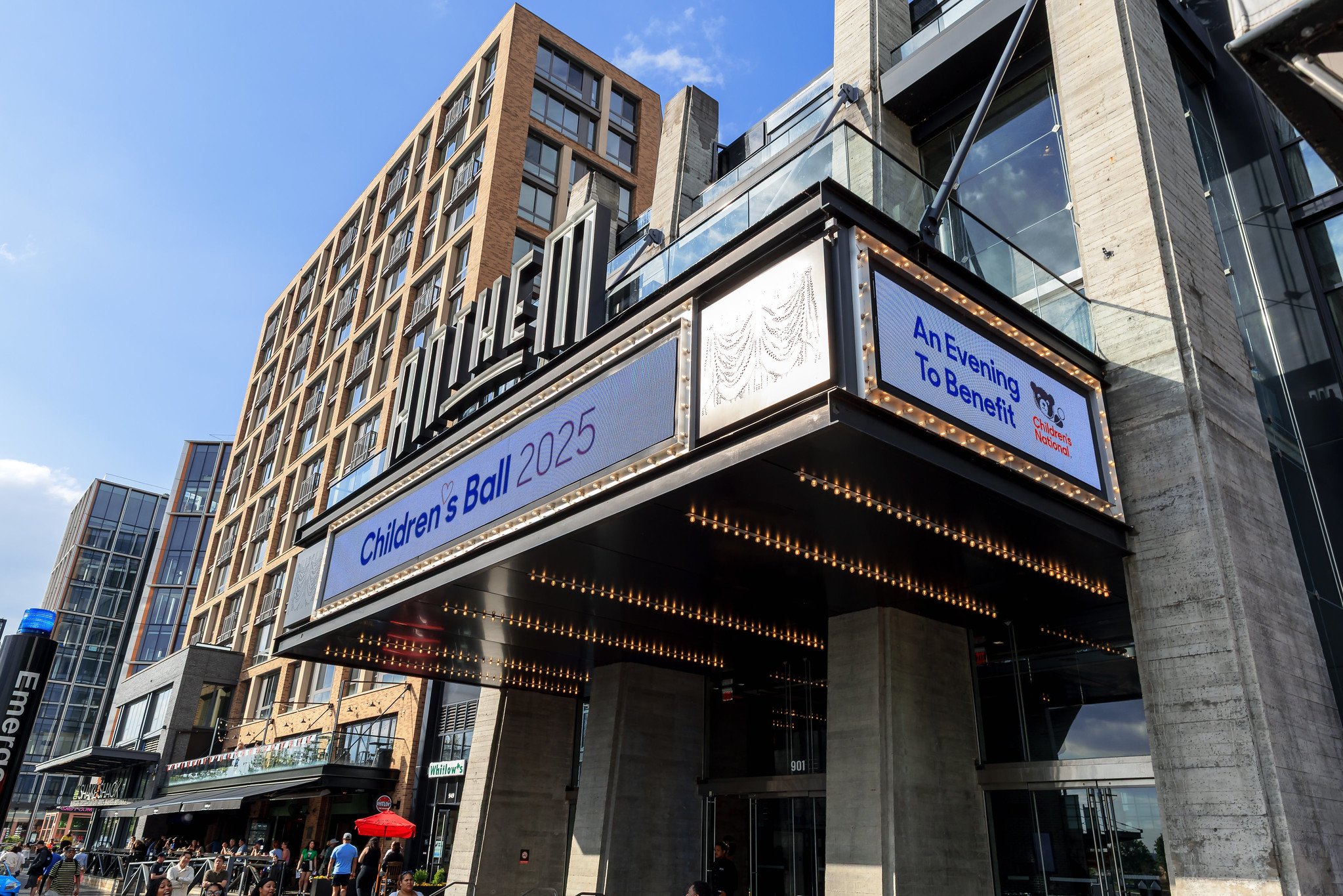 Exterior of The Anthem concert venue