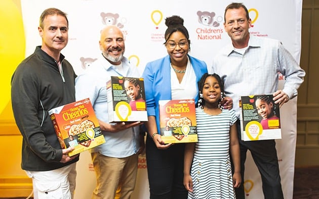 Corporate sponsors from General Mills.