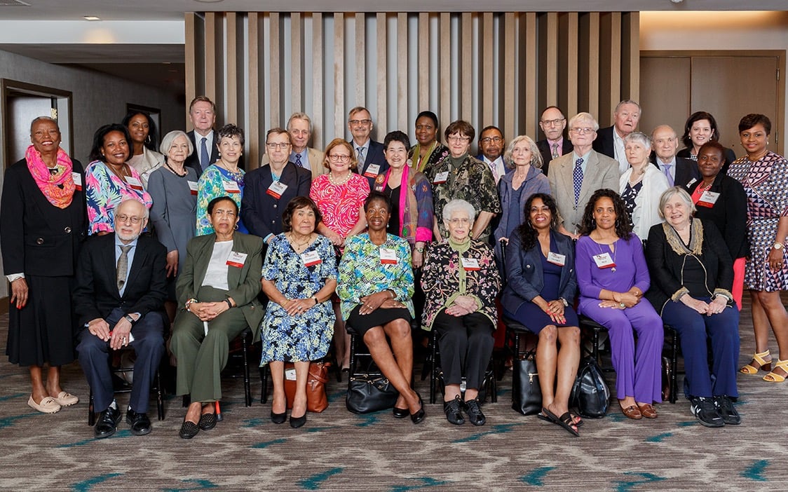 A group photo depicting members of the Guardian Society.