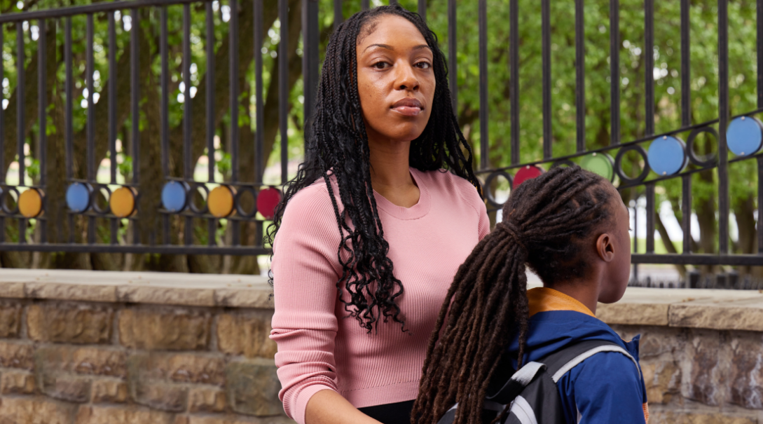 Jawanna Hardy with adolescent female patient
