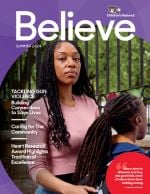 Believe Summer 2024 magazine cover featuring Jawanna Hardy