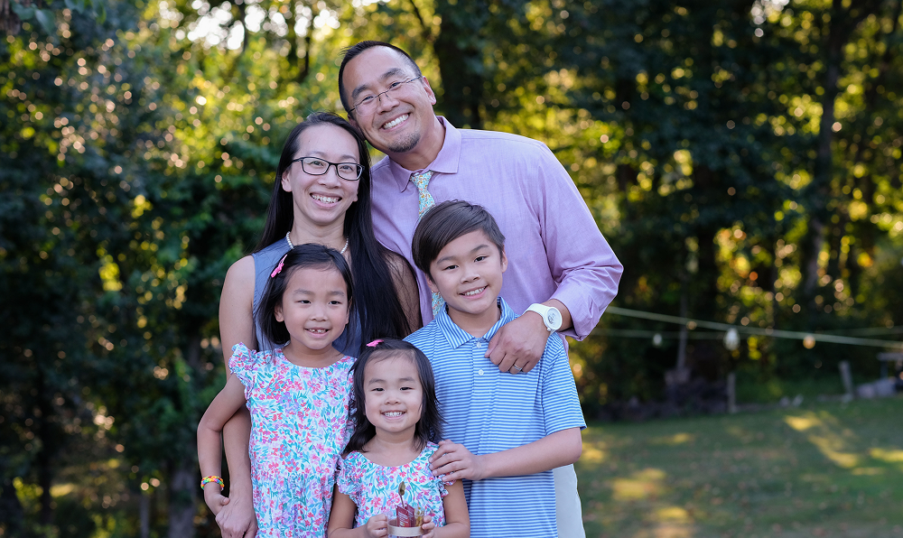 Mikaela and her family.