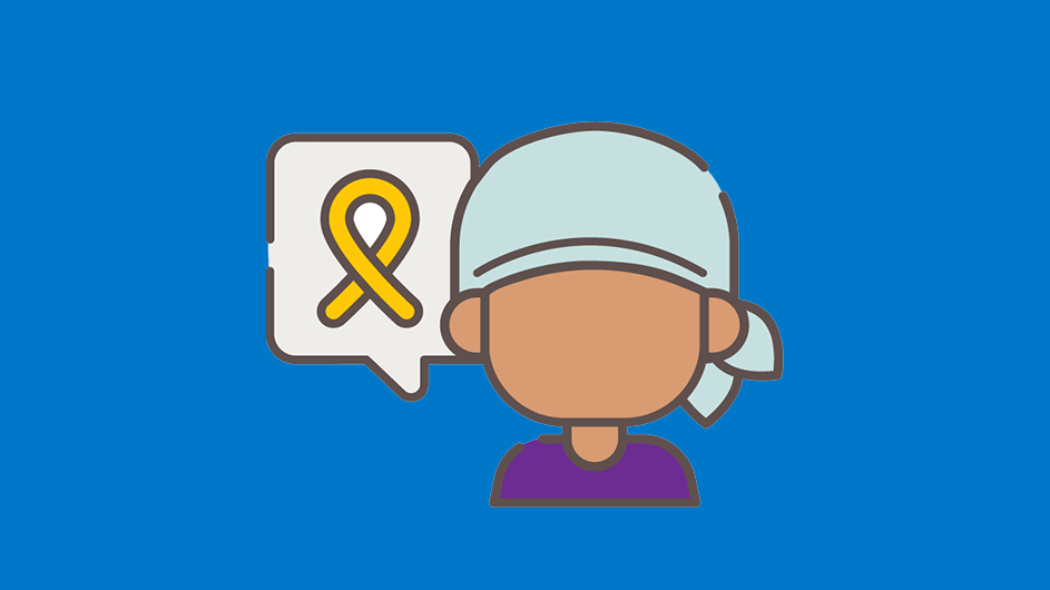 Child cancer patient