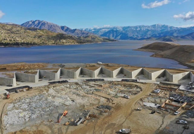 Flatiron project at Isabella Lake Dam