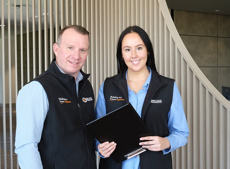 Broad Construction successfully delivers Stage 1 and Stage 2 of