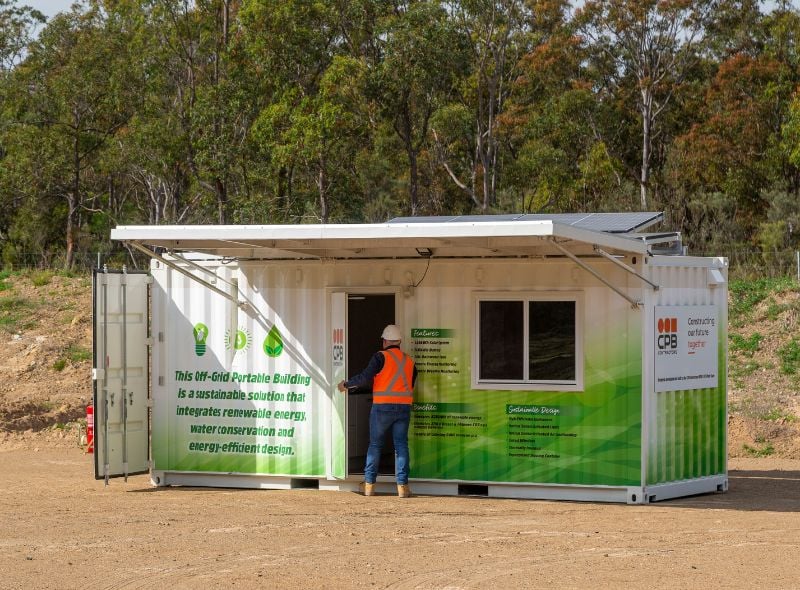 CPB Contractors launches 100% sustainable site facility | News | CPB ...