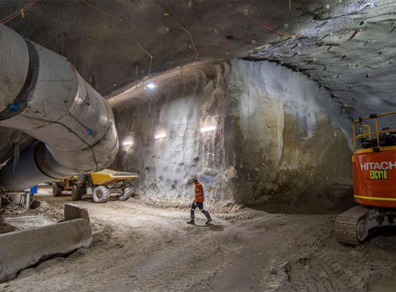 Major work powers ahead at Hunter Street Station
