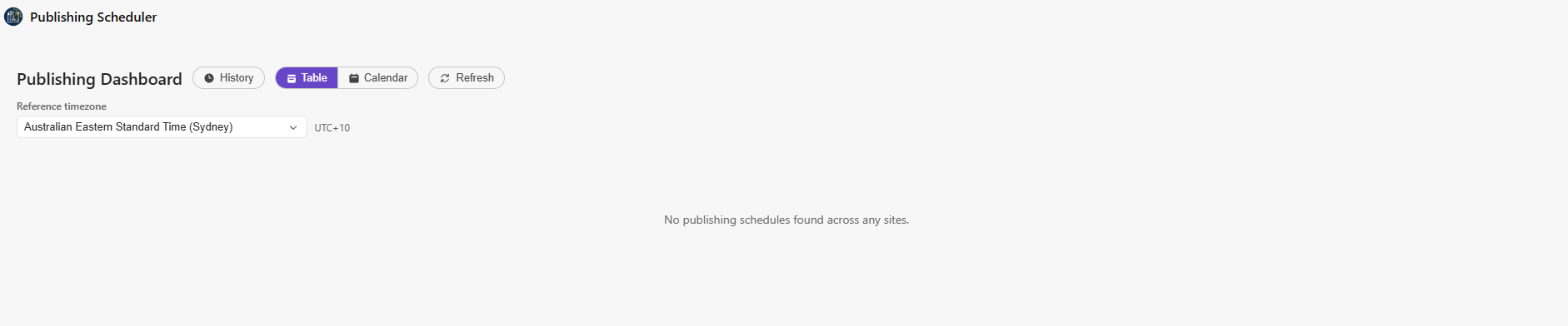 Publishing scheduler - 5