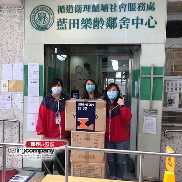 Leighton Asia business awarded Caring Company recognition