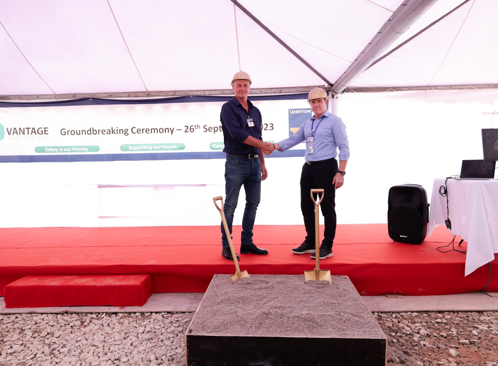 Groundbreaking for data center project in Malaysia