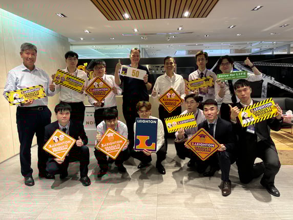 Leighton Asia in Hong Kong welcomes Graduate Engineers 2024