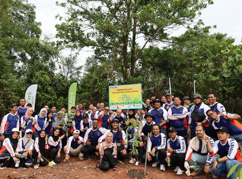 Leighton Asia JHB Malaysia joins tree planting 2024