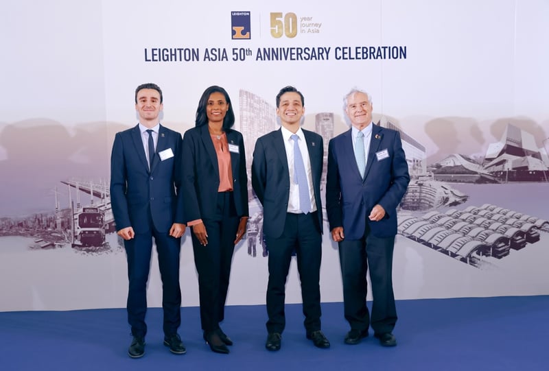 Leighton Asia celebrates its 50th anniversary in Hong Kong