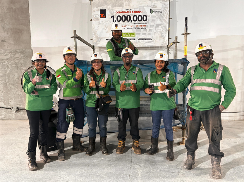 Celebrating safety excellence on our project