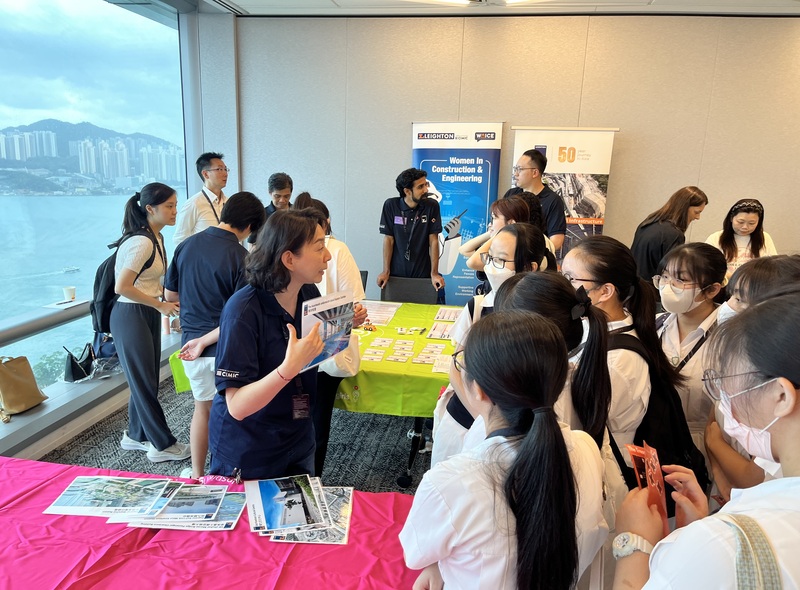 Leighton Hong Kong at Inspiring Girls Hong Kong career fair