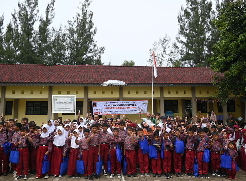 Leighton Asia Indonesia launches Leighton goes to school program 2025