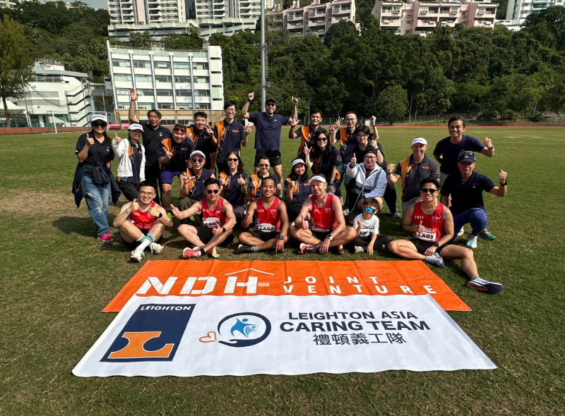 Leighton Asia participates in the annual charity event Lap Dog Challenge 2025