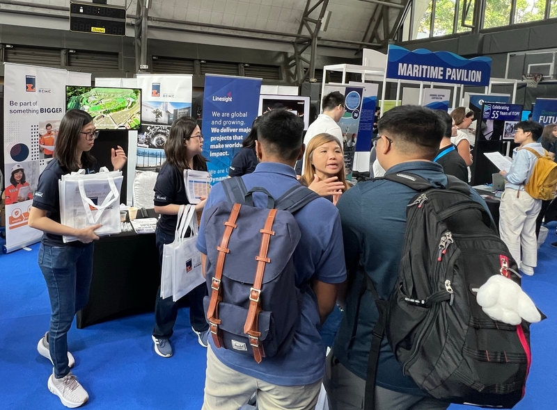 Leighton Singapore joins career fair at Nanyang Technological University and National University of Singapore