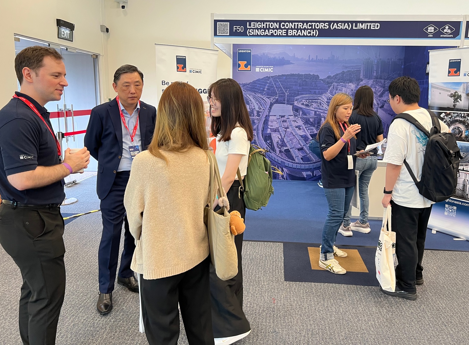 Connecting with future engineers in Singapore