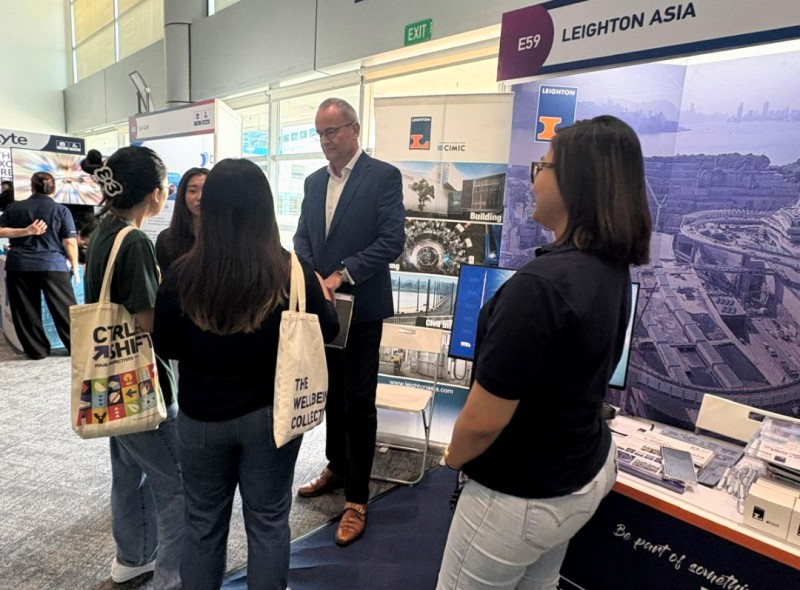 Leighton Asia SG joins Nanyang Technological University Career Fair 2026