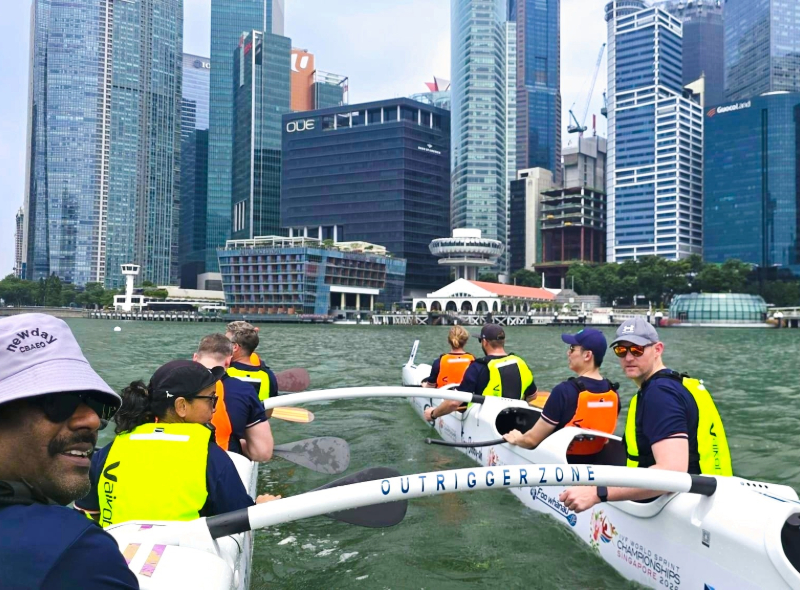 LA SIngapore particpates in MTM Va Challenge