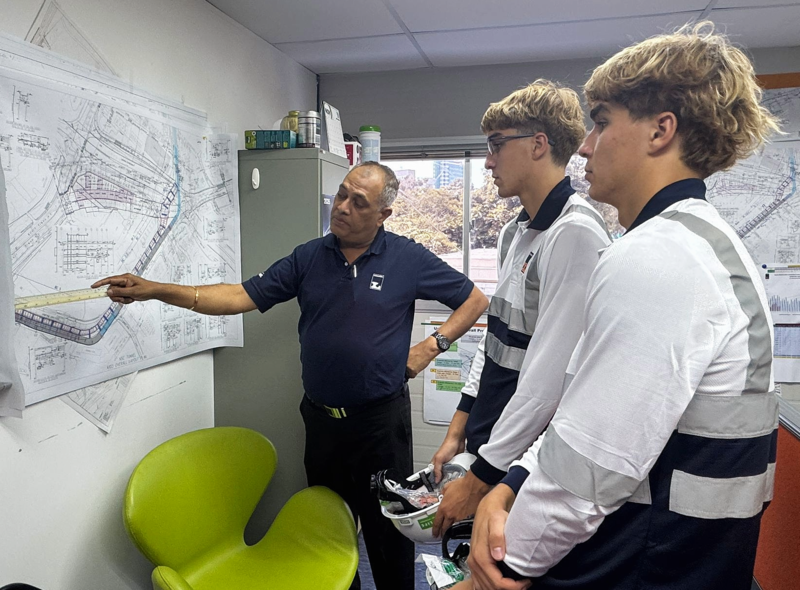 Internship program for future engineers at N103 Singapore