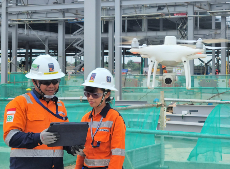 Integrated drone data