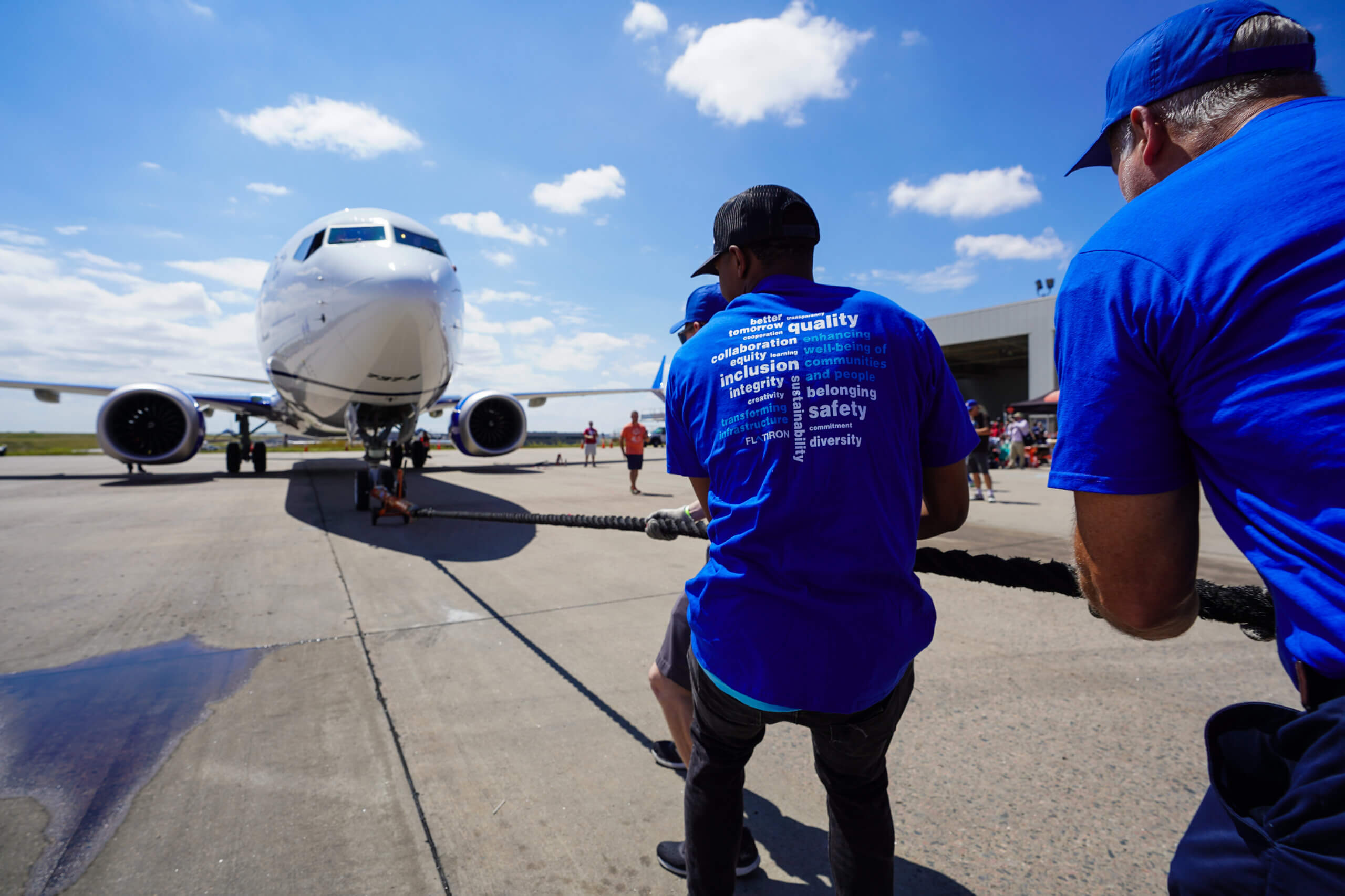 Flatiron Pulls for a Purpose at the 2023 Special Olympics Plane Pull