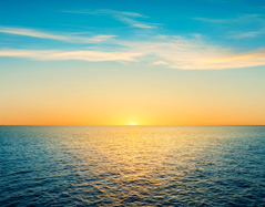 Ocean sunset