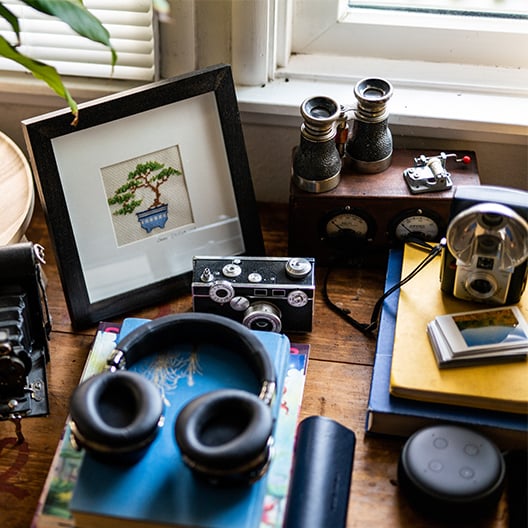 antique camera collection