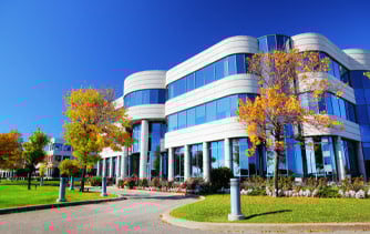 Large corporate office building